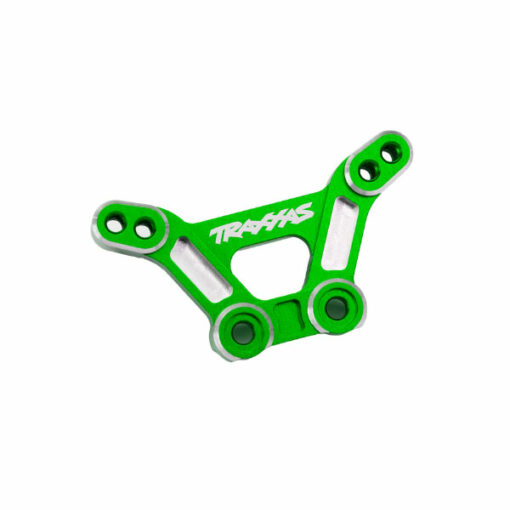 SUPPORT DAMORTISSEUR AVANT ALU ANODISE VERT (10538-GRN)